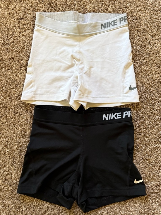 Nike Pants - 2 pairs Nike Pro women’s spandex shorts